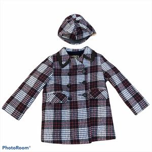 Vintage Fieldston Boy’s Hat and Jacket Sz 3T
